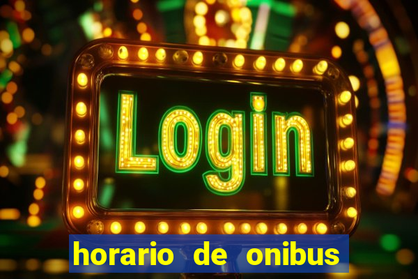 horario de onibus vila nova sao roque